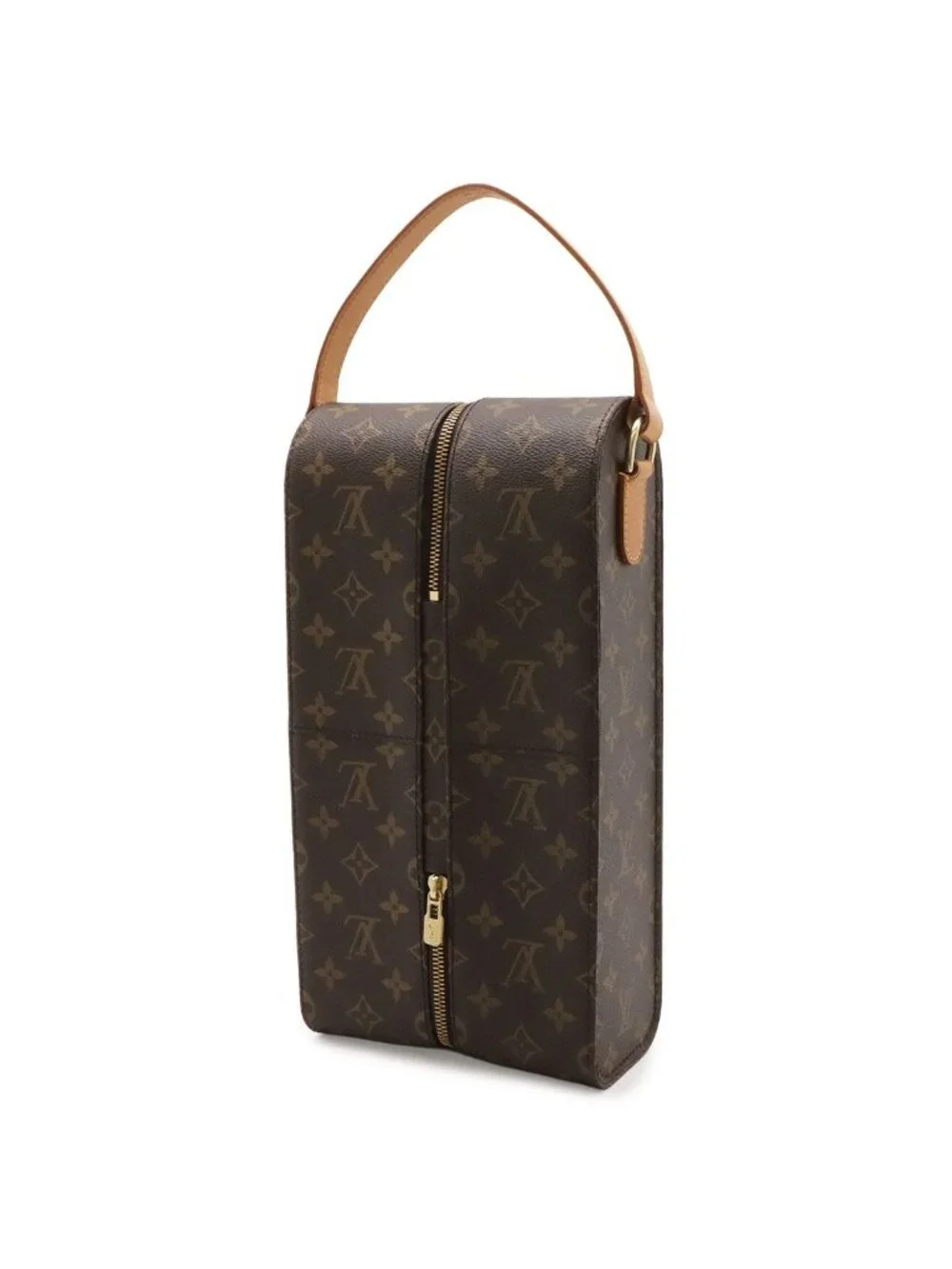 Louis Vuitton Monogram Wine Carrier Bag Handbag Bottle Case Golf Cup Japan